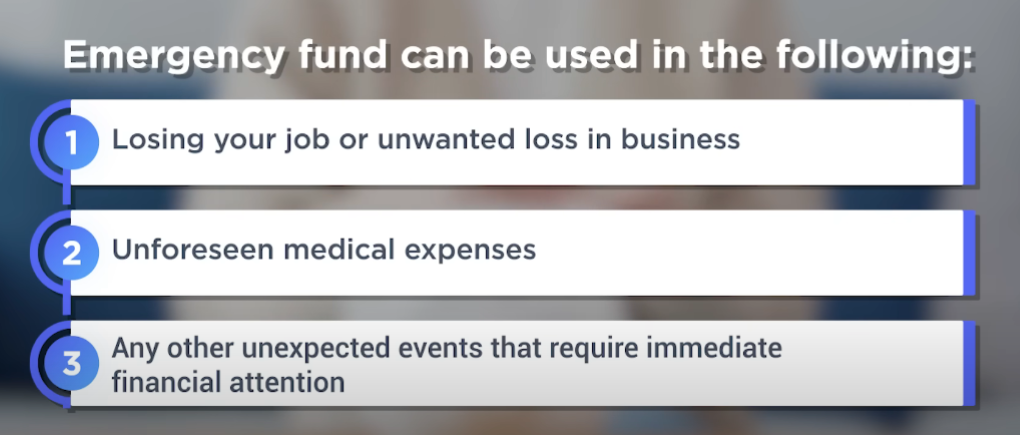 examples of emergency fund use cases