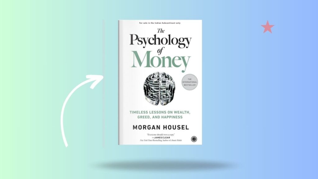 The Psychology of Money by morgan housel book cover design