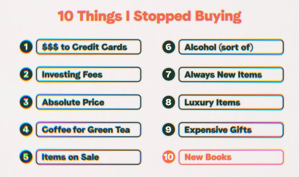 10 Things I Stopped Buying To Save More Money